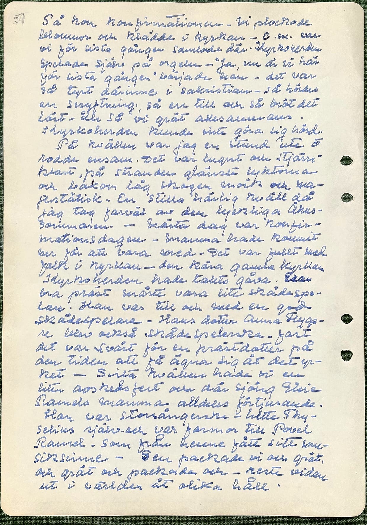 Fotograferad dagbokssida 78. Sidans text är återgiven under bilden.