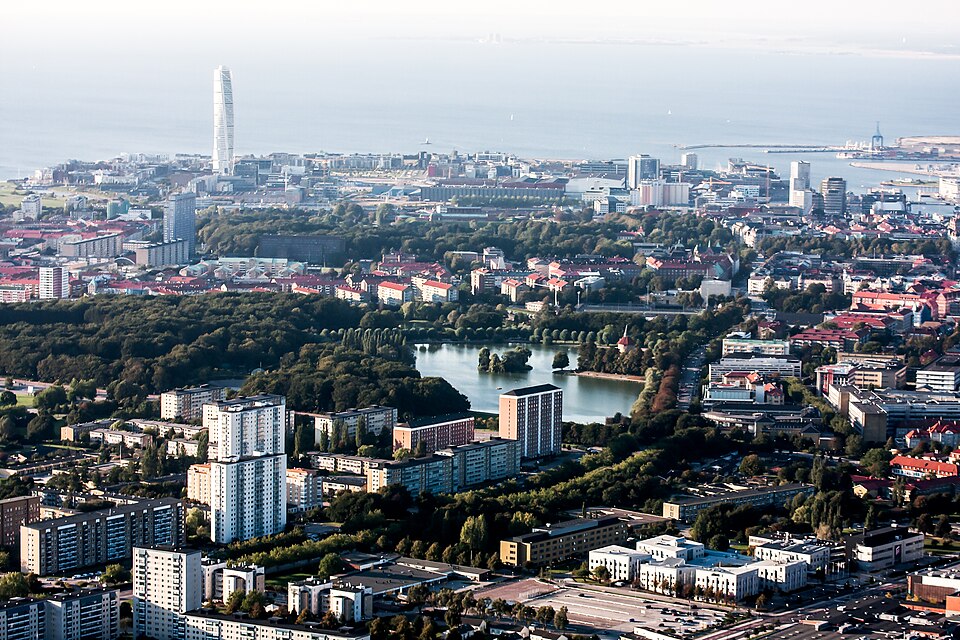 Bild av Malmö, hämtad från Wikipedia