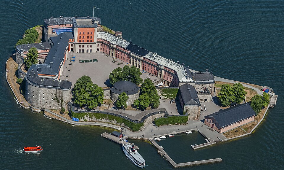Bild av Vaxholms fästning, hämtad från Wikipedia