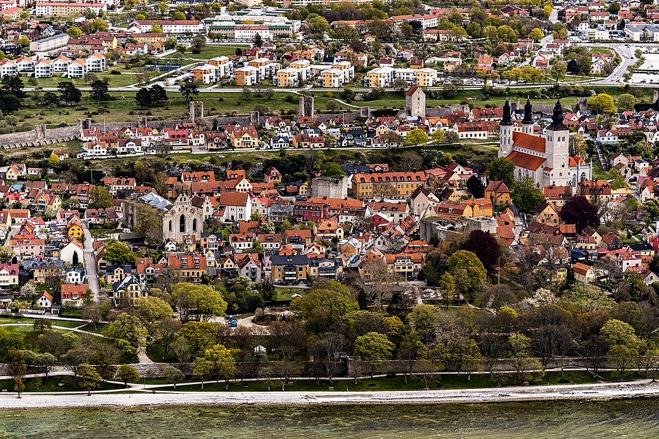 Bild av Visby, hämtad från Wikipedia
